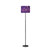 63"In Lavender Roses In Bloom Acrylic/Metal Floor Lamp HBL2803 By Ore