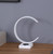 13.5" In C Shape Led With Usb/Wireless Charger Port Table Lamp HBL2345 By Ore