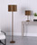 19.25" In Faux Suede Leopard Print Metal Table Lamp HBL2414 By Ore
