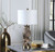 27.5" In Silver Owl On A Branch Resin Table Lamp HBL2440 By Ore