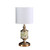 23 Layla Rose Gold Bohemian Glass Mosaic Modern Table Lamp Hbl2115 By Ore
