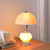 15.75"H Erte Blush Pink Art Deco Glass With Night Light Table Lamp HBL2375 By Ore
