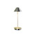 17.5" In Ryder Silver Nickel G-9 Led Table Lamp HBL2423 By Ore