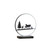 12.75" Deer Family Led Black Table Lamp HBL2181 By Ore