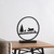 12.75" Deer Family Led Black Table Lamp HBL2181 By Ore