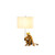 25.50" In Golden Monkey Holding Polyresin Table Lamp HBL2623 By Ore