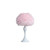 18 25 In Soft Pink Feather Aquina Crisp White Contour Glam Table Lamp Hbl2662 By Ore