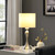 24.5" In Bailey Brushed Silver Modern Candlestick Metal Table Lamp HBL2684 By Ore