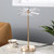 17.5" H 3W Led Acrylic Copper Gold Luminaire Table Lamp HBL2455 By Ore