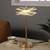 17.5" H 3W Led Acrylic Copper Gold Luminaire Table Lamp HBL2455 By Ore