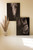 Black & White Side View Horse With Silver Frame Acrylic Painting CAR1214 By Kalalou