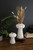 Organic White Ceramic Vases Set Of 2 Cdl3174 By Kalalou