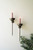 Metal Wall Taper Candle Holders Pack Of 2 Set Of 2 Cll2888K By Kalalou