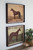 Horse Prints Under Glass Set Of 2 Cmk1021 By Kalalou