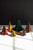 Paper Jewel Tone Accordion Christmas Trees - One Each Color - (Set Of 6) NASC1014 By Kalalou