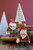 Painted Wood Santas With Rope Arms Set Of 2 Nba2488 By Kalalou