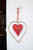 Antique Brass And Red Heart Door Hanger Pack Of 4 Nnv1074 By Kalalou