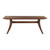 Moes Home Florence Rectangular Dining Table Small Walnut Bc 1001 03