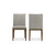 Moes Home Frankie Dining Chair Grey (Set Of 2) EQ-1011-15