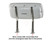Navpod Sk135 Stanchion Kit For Dash Mounting Of Gp1800 Gp1040 Gp1050 Gp1200 Navsk135