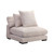 Moes Home Tumble Slipper Chair Cappuccino UB-1008-14