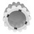 Moes Home Taffy Outdoor Stool White BQ-1062-18