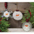 Snowman Head Metal Snowflake Ornament G34680 By CWI Gifts