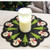 Snowman And Christmas Tree Felt Mat GCS37652 By CWI Gifts