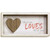 Slat Wood Heart Shadow Box Sign 3 Assorted GH90590 By CWI Gifts