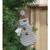 Corrugated Jingle Snowman Ornament GHY02617 By CWI Gifts