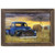 Old Chevy With Windmill Framed Print 12X18 Gld1171 By Cwi Gifts