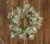 Cwi Flocked Pine Wreath With Pinecones 18 F26023
