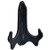 Cwi Black Wood Plate Stand 7 G30315Bk