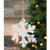 Distressed Wooden Snowflake Ornament GM10952 By CWI Gifts