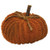 Mini Chenille Pumpkin 2 Assorted GCS37703 By CWI Gifts