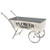Vintage Flower Market Cart G60311 By Cwi Gifts