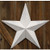 Farmhouse White Barn Star 24 G46566 By Cwi Gifts