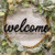 Hanging Black Script Welcome Sign G35424 By CWI Gifts