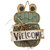 Cwi Gifts G21116 Hanging Lath Welcome Frog