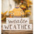 3/Set Sweater Weather Stackers G35508 By CWI Gifts