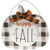 Cwi Gifts G35609 Happy Fall Buffalo Check Hanging Pumpkin