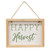 Cwi Gifts G91049 Happy Harvest Sign With Jute Hanger