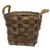 Cwi Gifts Gm10689 Tobacco Gathering Basket With Jute Handles
