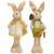 Cwi Gifts Gadc2989 Standing Mr Mrs. Garden Bunny 2 Asstd. Pack Of 2