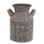 Cwi Gifts Gmaf11139 Graywashed Metal Milk Can