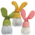 Cwi Gifts Gzoe4002 Waffle Bunny Gnome 3 Asstd Pack Of 3
