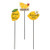 Cwi Gifts G35807 Lemon Plant Poke 3 Asstd. Pack Of 3