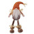 Cwi Gifts Gadc2704 Dangle Leg Plush Harvest Gnome