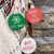 Holiday Sayings Wood Round Ornament 3 Assorted GEAS4321 By CWI Gifts
