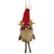 Cwi Gifts Gqhtx2023 Red Reindeer Gnome Felted Ornament